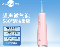 博皓 电动冲牙器 F37 粉色 230ml