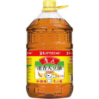 鲁花 非转基因 浓香大豆油 6.18L