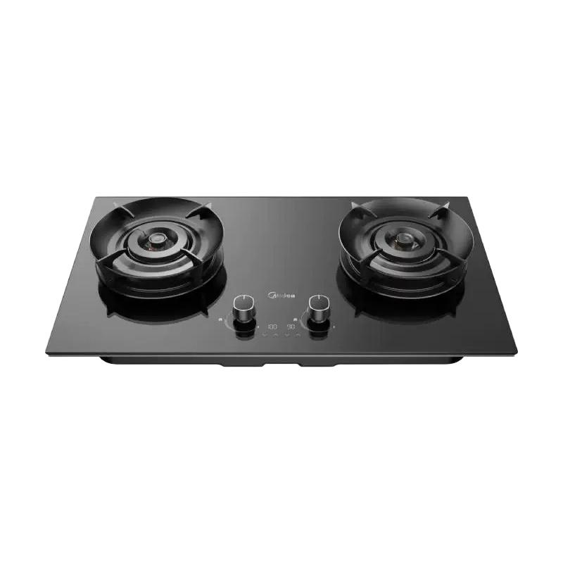 [新品]美的X1Pro全隐防干烧定时燃气灶天然气煤气灶双灶家用