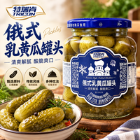 特瑞肯 俄式酸乳黄瓜罐头330g