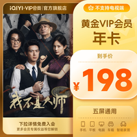 爱奇艺 vip会员卡12个月视频影视直充 我不是大师