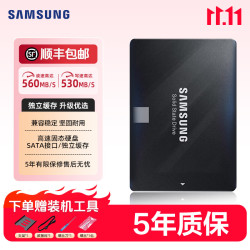 三星 SSD固态硬盘 870 EVO SATA3.0接口 独立缓存 AI电脑配件 读