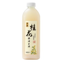 浙一家 桂花米酒自然醇香桂花清甜微醺纯手工酿造低度甜酒5度1L