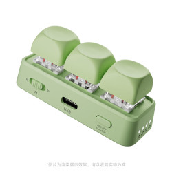 翰林阅 Free3蓝牙小键盘翻页器电子书阅读器翻页器抖音刷剧点赞电脑ppt翻页手机平板配件kobo翻页
