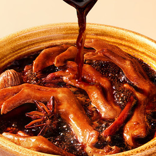 周黑鸭 酱汁鸭掌 经典黑鸭味 125g 休闲零食