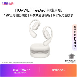 华为 FreeArc 挂耳式真无线单动圈蓝牙耳机 苍穹灰 Type-C