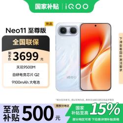 vivo iQOO Neo11 至尊版 手机 12GB+256GB 乘风