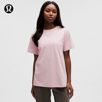 lululemon 丨All Yours 女士短袖 T 恤 LW3INSS 瓷韵粉 S