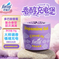花仙子 固体香膏70g（香醇充电堡）空气清新剂厕所除臭车载香薰