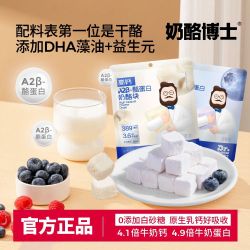 奶酪博士 冻干奶酪块水果味宝宝零食儿童零食健康营养添加益生元