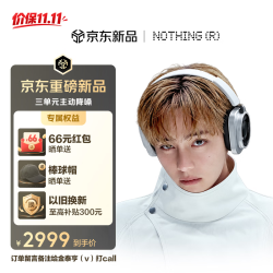 NOTHING headphone (1) pro头戴式主动降噪蓝牙耳机 兼容苹果安卓系统  白色