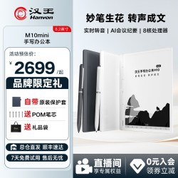 汉王 M10mini 智能手写办公 电子书阅读器  冰山灰 64GB
