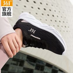 361° 女鞋运动鞋女2026秋季新款网面透气跑步鞋轻便减震休闲鞋女款