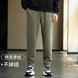 拓路者 休闲简约卫裤男春秋款青少年束脚运动长裤针织百搭束脚卫裤