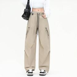 I.T izzue女式休闲裤酷帅风户外潮流工装裤女士长裤爬山防风裤女