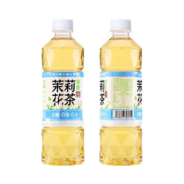 PLUS会员：依能 无糖茉莉花茶 500mL*12瓶