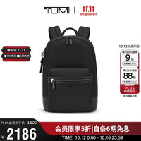 TUMI MONROE男士双肩包轻便通勤百搭个性商务电脑包黑色男友老公礼物