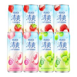 锐澳 预调 鸡尾酒  洋酒 冰饮果酒 洋酒清爽0糖系列 330ml*8罐