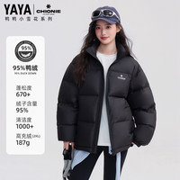 YAYA 鸭鸭  95绒加厚泡芙羽绒服情侣款