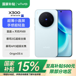 vivo X300 支持5G手机 12GB+512GB 自在蓝