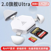 移动端：徕瑞思 适用苹果15手机读卡器三合一USB3.0 索尼富士佳能ccd相机SD卡TF内存卡type-c华为Mac电脑iPad原图传输
