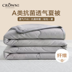 皇冠 A类夏凉被子空调被夏季单双人被芯家用机洗加大200*230cm桃夭 桃夭230*200cm