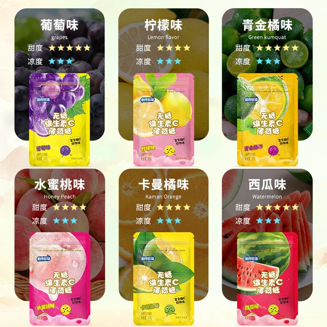 都市牧场 无糖薄荷糖