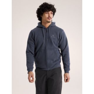 始祖鸟 Emblem Fleece 男款全拉链连帽保暖外套