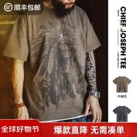 马登 工装 酋长印花重磅T恤TH2501757