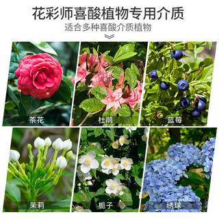 虹越 花彩师系列 喜酸植物营养土 28L