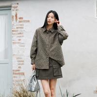 森马 森柔牛仔丨衬衫女秋季宽松中长款舒适潮流上衣气质通勤牛仔衬衣