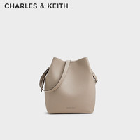 CHARLES & KEITH 【荔枝纹子母】单肩斜挎水桶包 CK2-10151504