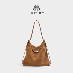 【手工编织】松风织月多功能女士斜挎包