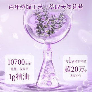 立白衣物柔顺剂 薰衣草香除菌防静电 1L+1.08L套装