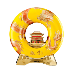 故宫博物院 故宫龙脉 浓香型白酒 纯粮酿造 收藏送礼自饮 52度 1500mL 1坛 1.5L
