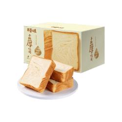 百草味 手撕厚吐司800g*1盒
