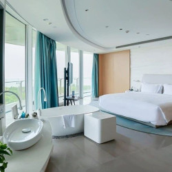 三亚海棠湾红树林海景套房2晚含早+正餐1次+行政礼遇+单人SPA
