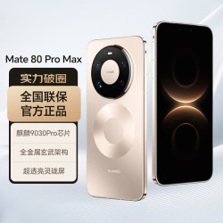 华为 Mate 80 Pro Max 手机 16GB+1TB 极昼金