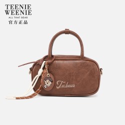 TeenieWeenie复古波士顿包女TW小熊26斜挎手提小包包女生女生礼物