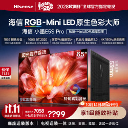 海信 小墨系列 65E5S-PRO 液晶电视 65英寸