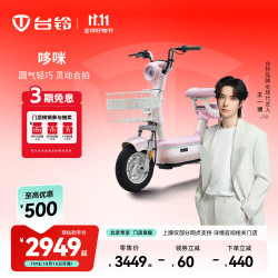 台铃 电动车哆咪电动自行车新国标可上牌高端长续航电瓶车 请到店选购颜色