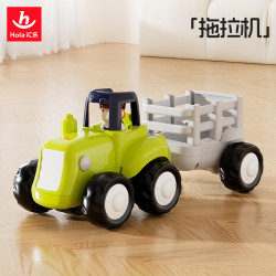 汇乐玩具 HUILE TOYS）工程车队婴幼儿童汽车玩具宝宝挖掘机玩具车男孩1-3岁 -拖拉机