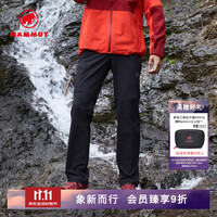 猛犸象 Runbold IV 防风吸湿排汗 黑色 50 男士户外长裤