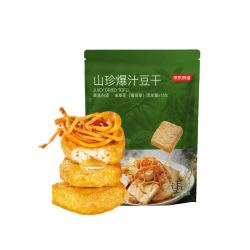 京东京造 山珍爆汁豆干虫草花500g（约22包）