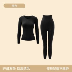 曲线主义 秋衣秋裤套装女士2026新款冬季打底衫塑型显瘦美体保暖衣