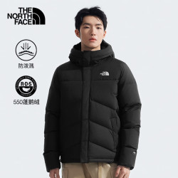 北面 羽绒服情侣款BALHAM防泼溅550蓬鹅绒填充保暖|8929 4H0/宇宙黑 2XL /185