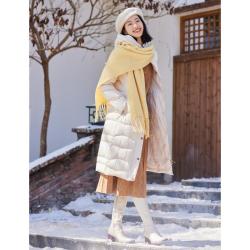 珂思 秋冬款高级感气质通勤百搭款保暖羽绒服
