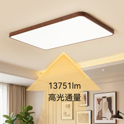 雷士 中古风客厅吸顶灯 220瓦普瑞全光谱 13700lm 智能无极调光