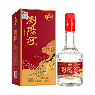 瀏陽河酒古酿6白酒整箱52度浓香型500ml*6瓶请客送礼佳品 52度 500mL 6瓶