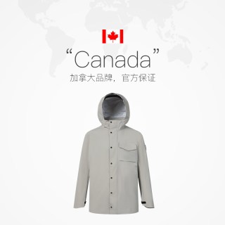 CANADA GOOSE 男士连帽冲锋衣风衣
